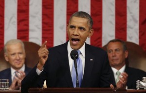 Obama Delivers his 2014 State of the Union Speech