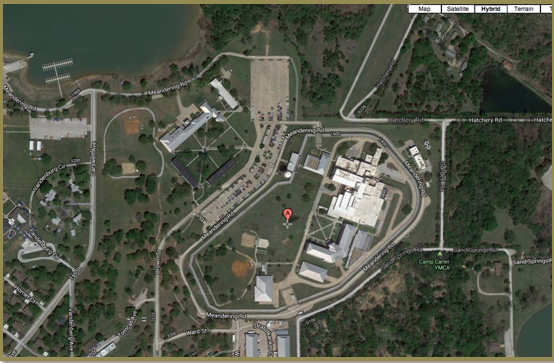 Encircled by Meandering Road, the prison holding Siddiqui in Fort Worth is a few hundred meters from Lake Worth and collocated with Naval Air Station/Joint Reserve Base Fort Worth (the runway is southwest of the image), providing Jihadis ample diversionary targets.  The base is an 8-hour drive from the Mexican border.