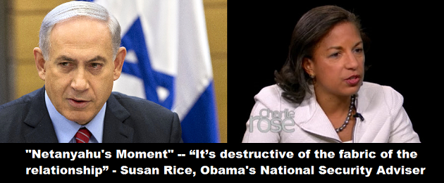 Netanyahu Moment Rice Destructive