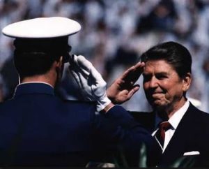 Reagan Salutes