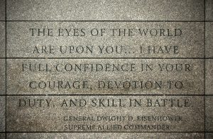 quote-of-eisenhower-in-normandy-american-cemetery-and-memorial-ricardmn-photography