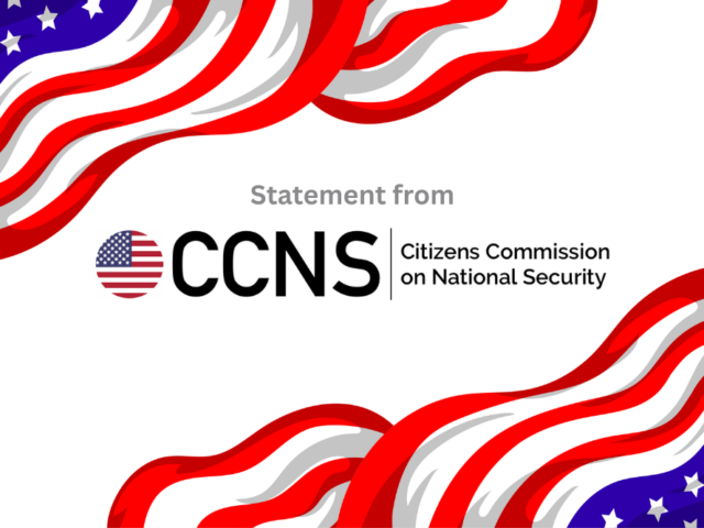 An Open Letter to President Trump – Citizens Commission on National Security
